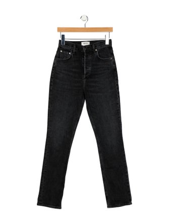 AGOLDE High-Rise Straight Leg Jeans