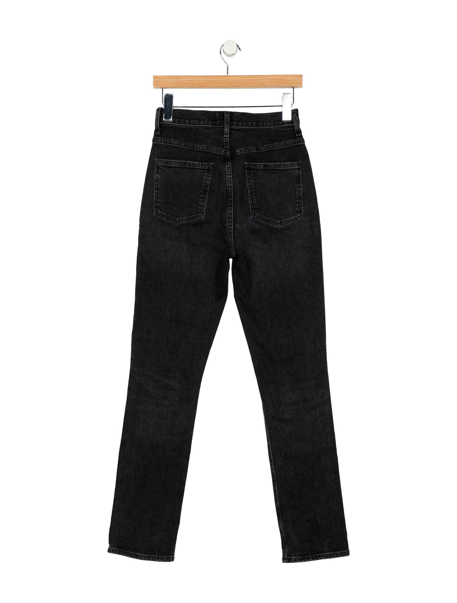 AGOLDE High-Rise Straight Leg Jeans