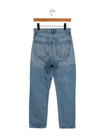 AGOLDE High-Rise Straight Leg Jeans