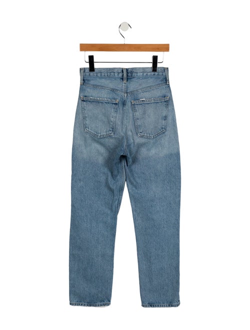 AGOLDE High-Rise Straight Leg Jeans