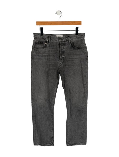 AGOLDE High-Rise Straight Leg Jeans
