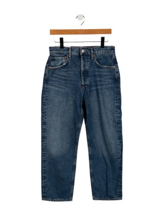 AGOLDE High-Rise Straight Leg Jeans