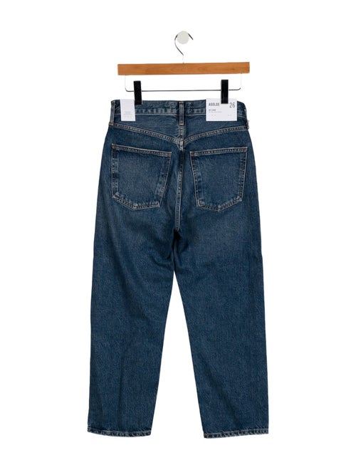 AGOLDE High-Rise Straight Leg Jeans