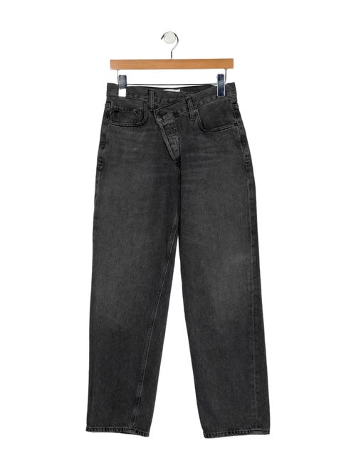 AGOLDE High-Rise Straight Leg Jeans