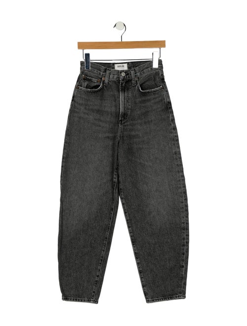 AGOLDE High-Rise Straight Leg Jeans