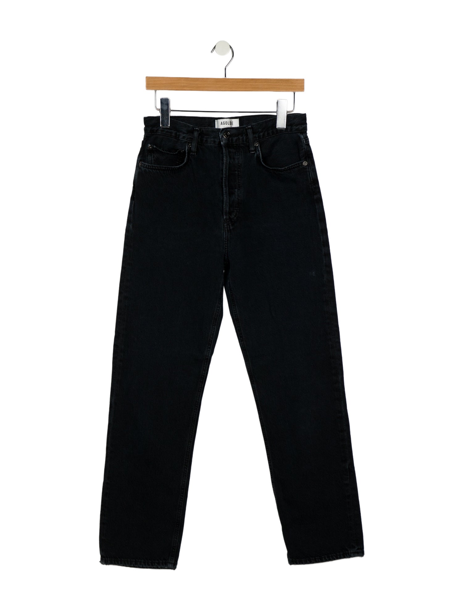 AGOLDE High-Rise Straight Leg Jeans