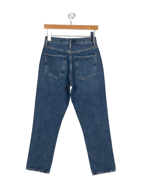 AGOLDE Mid-Rise Straight Leg Jeans