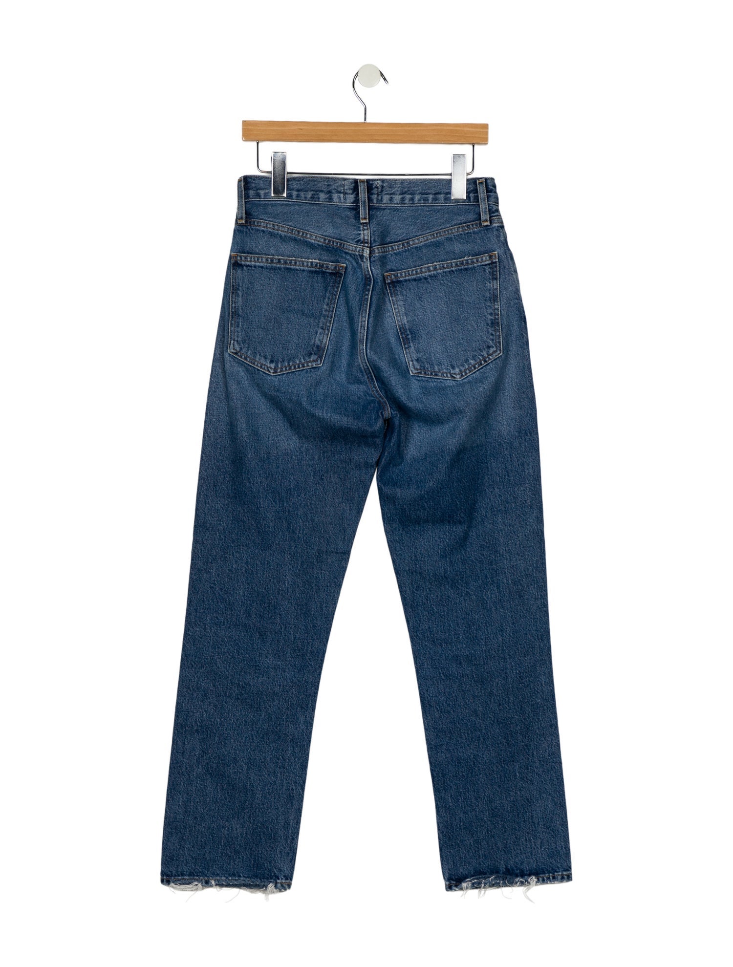 AGOLDE High-Rise Straight Leg Jeans
