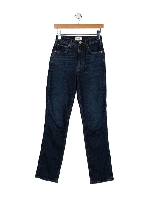 AGOLDE High-Rise Straight Leg Jeans