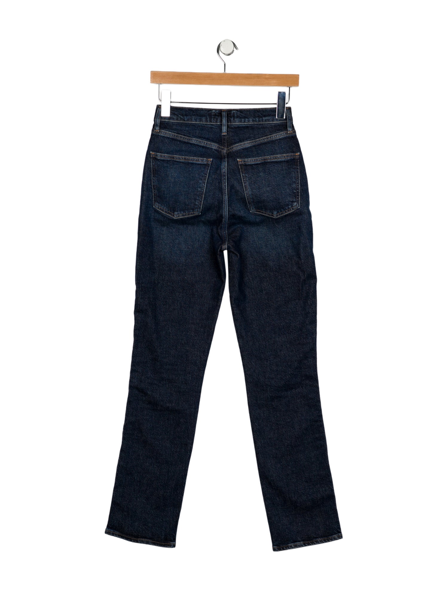 AGOLDE High-Rise Straight Leg Jeans