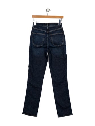 AGOLDE High-Rise Straight Leg Jeans