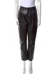 AGOLDE Leather Straight Leg Pants