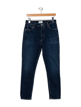 AGOLDE Mid-Rise Skinny Leg Jeans