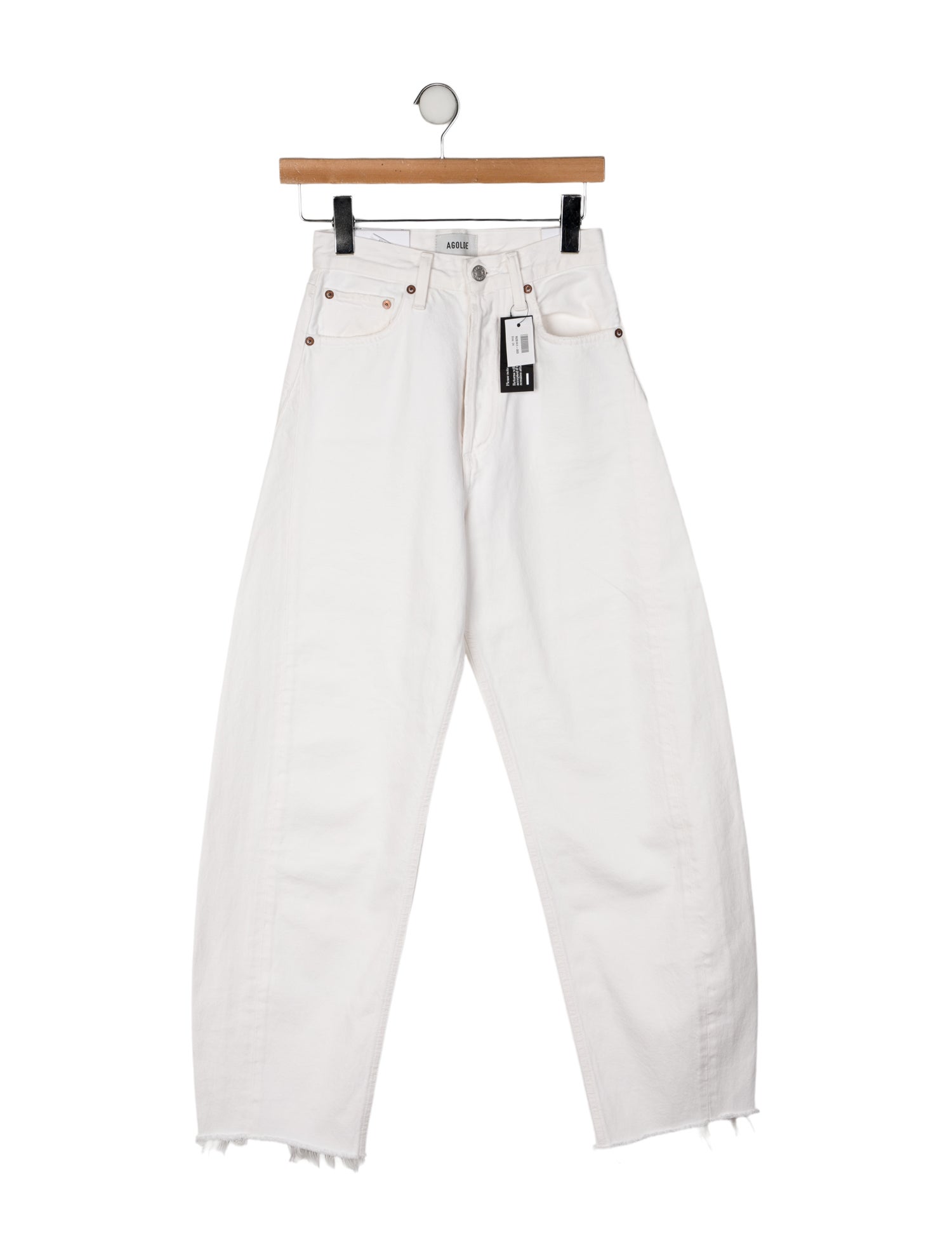 AGOLDE High-Rise Straight Leg Jeans