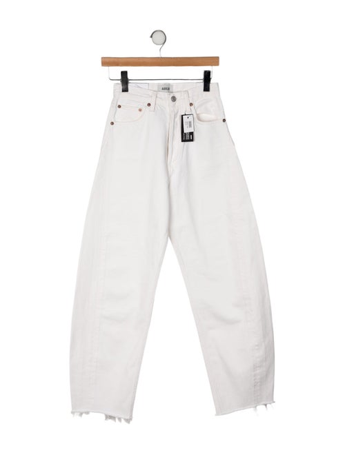 AGOLDE High-Rise Straight Leg Jeans