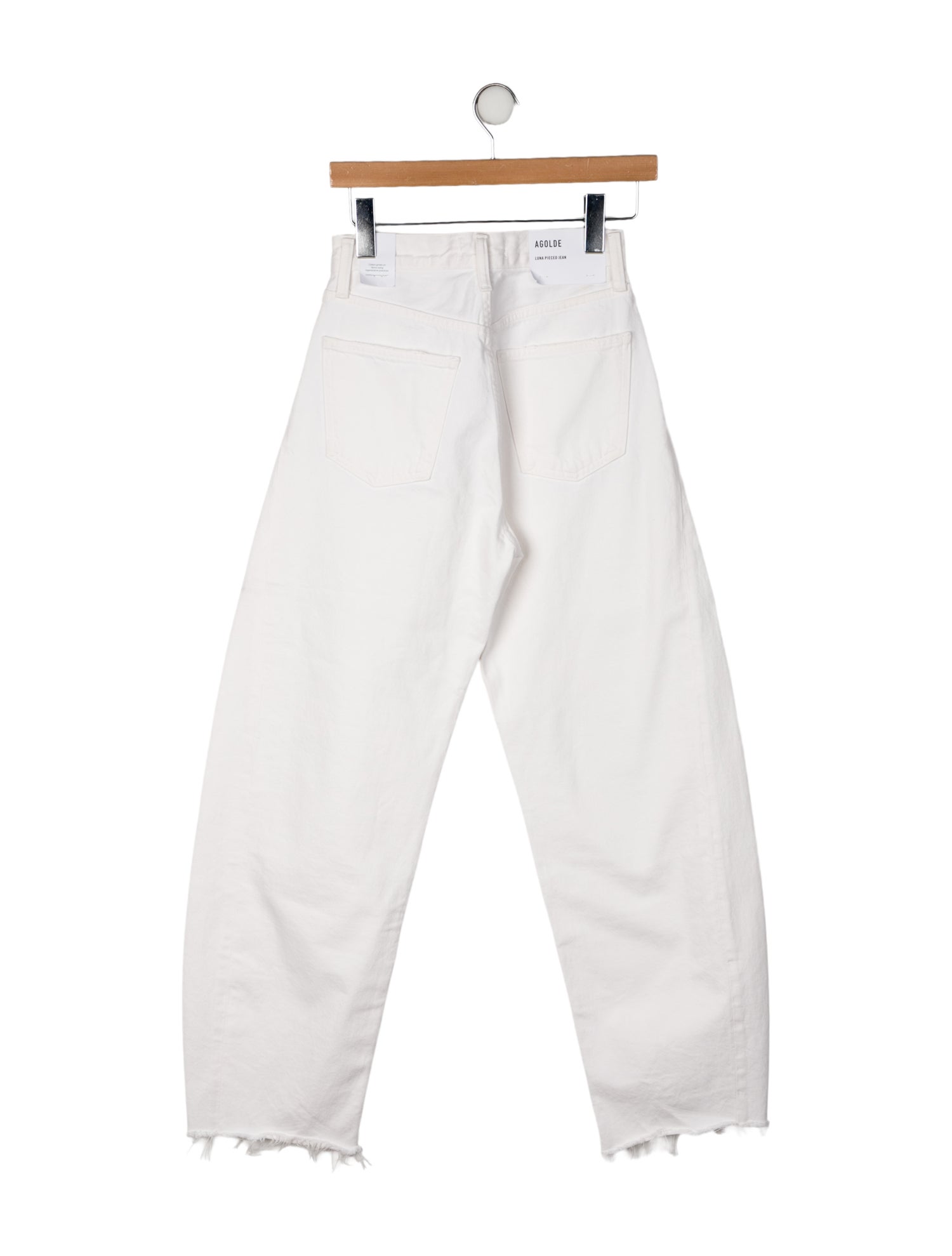 AGOLDE High-Rise Straight Leg Jeans