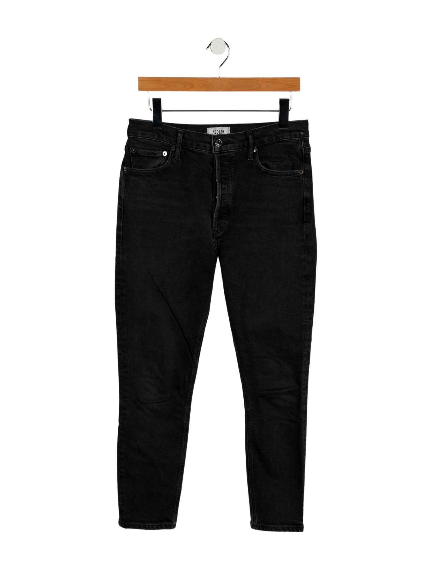 AGOLDE High-Rise Skinny Leg Jeans