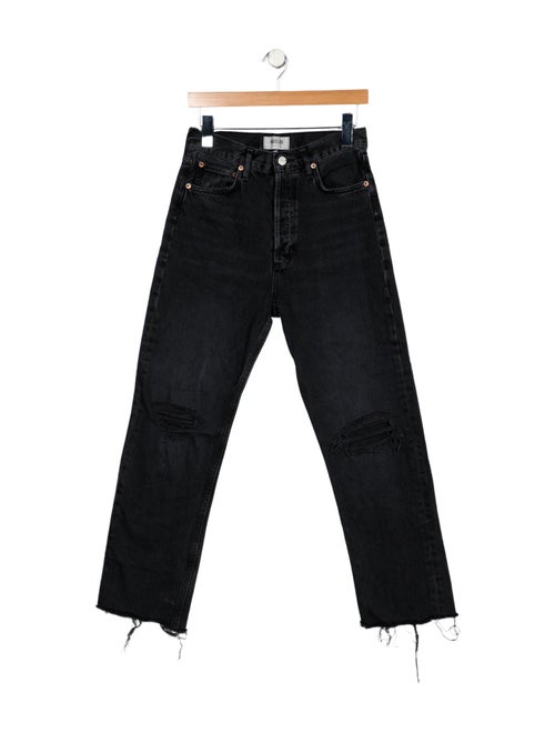 AGOLDE High-Rise Straight Leg Jeans