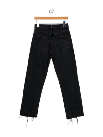 AGOLDE High-Rise Straight Leg Jeans