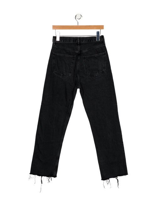 AGOLDE High-Rise Straight Leg Jeans