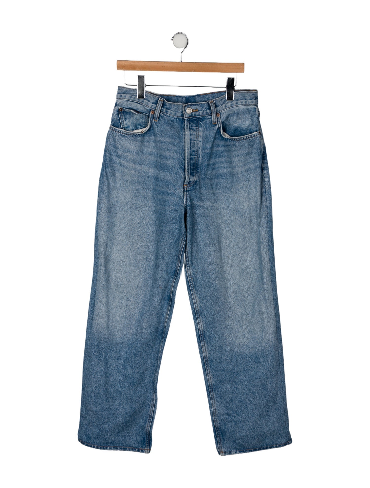 AGOLDE High-Rise Wide Leg Jeans