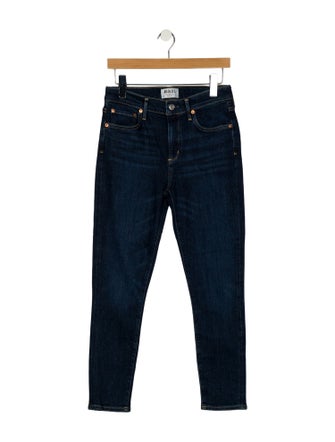 AGOLDE Mid-Rise Skinny Leg Jeans