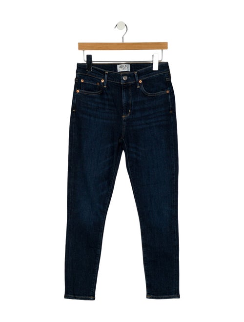 AGOLDE Mid-Rise Skinny Leg Jeans
