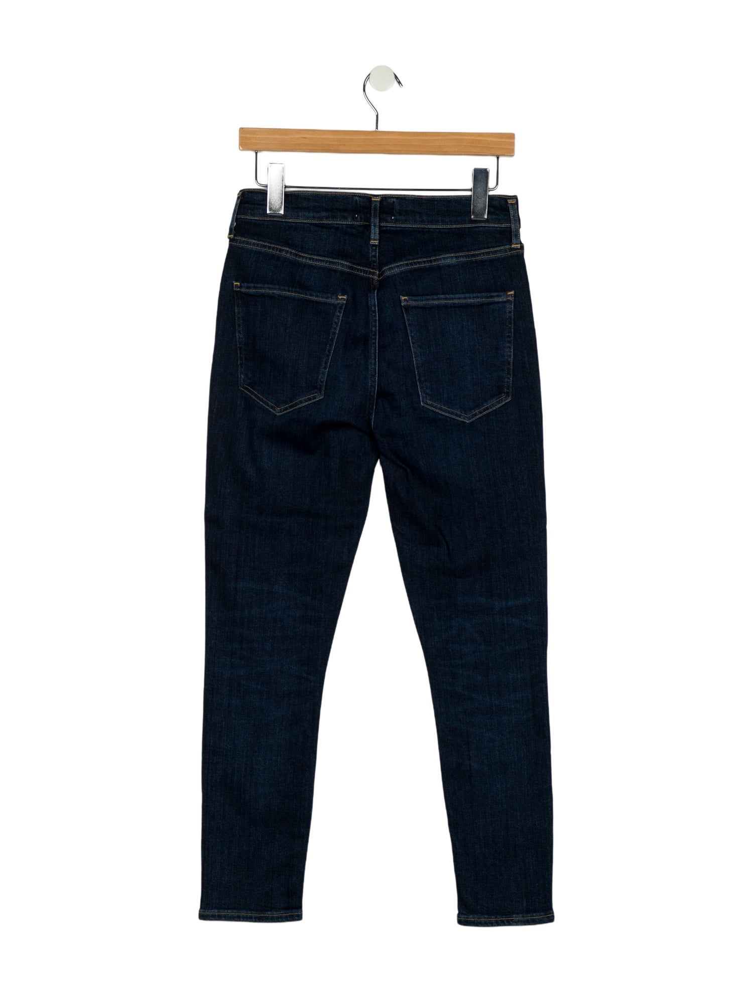 AGOLDE Mid-Rise Skinny Leg Jeans