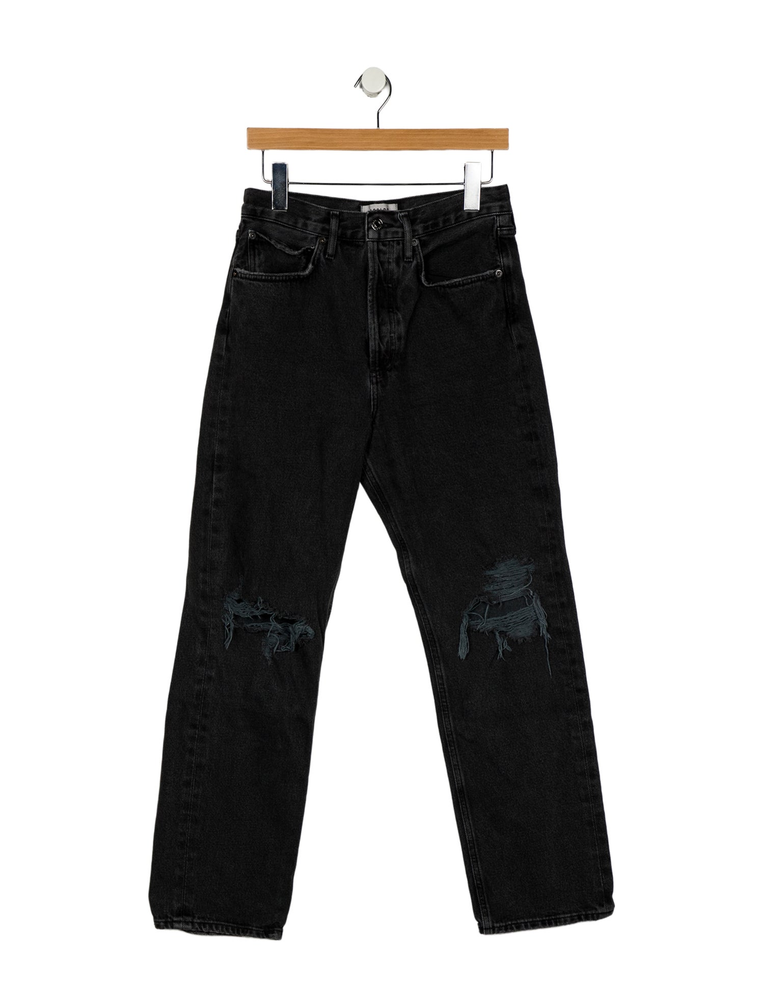 AGOLDE High-Rise Straight Leg Jeans