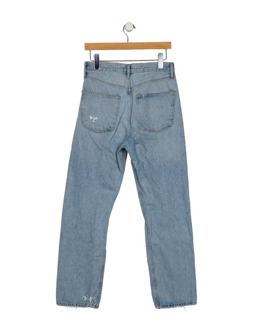 AGOLDE High-Rise Straight Leg Jeans