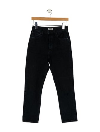 AGOLDE High-Rise Straight Leg Jeans