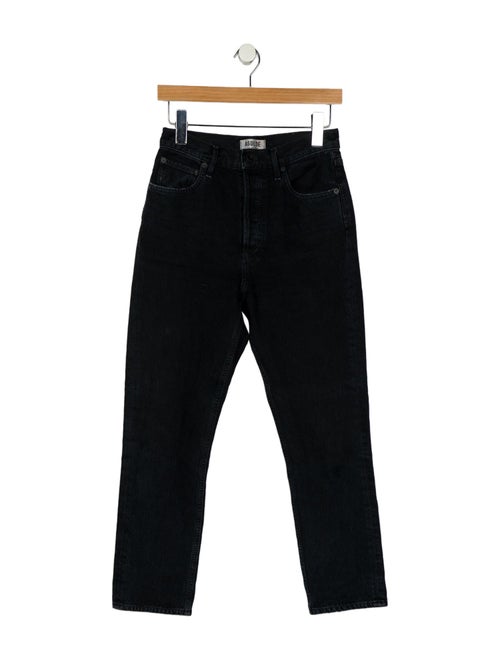 AGOLDE High-Rise Straight Leg Jeans