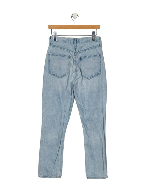 AGOLDE High-Rise Straight Leg Jeans