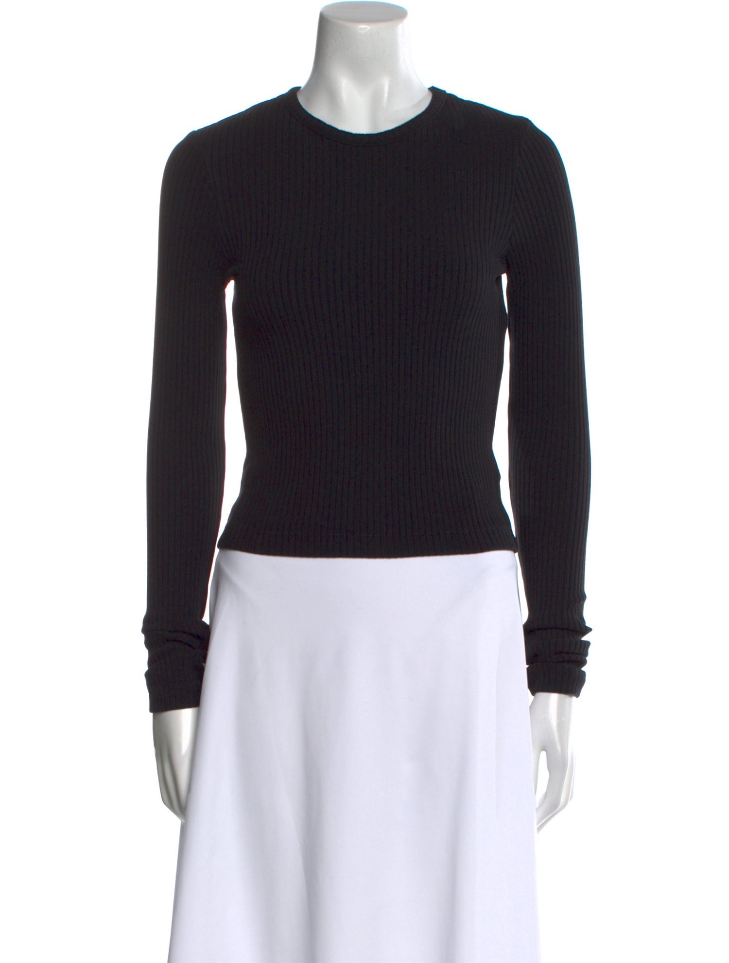 AGOLDE Crew Neck Long Sleeve Top