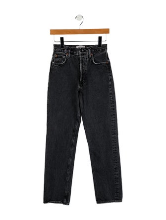 AGOLDE High-Rise Straight Leg Jeans