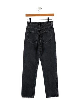AGOLDE High-Rise Straight Leg Jeans