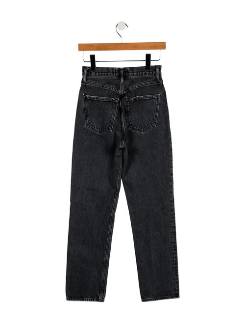 AGOLDE High-Rise Straight Leg Jeans