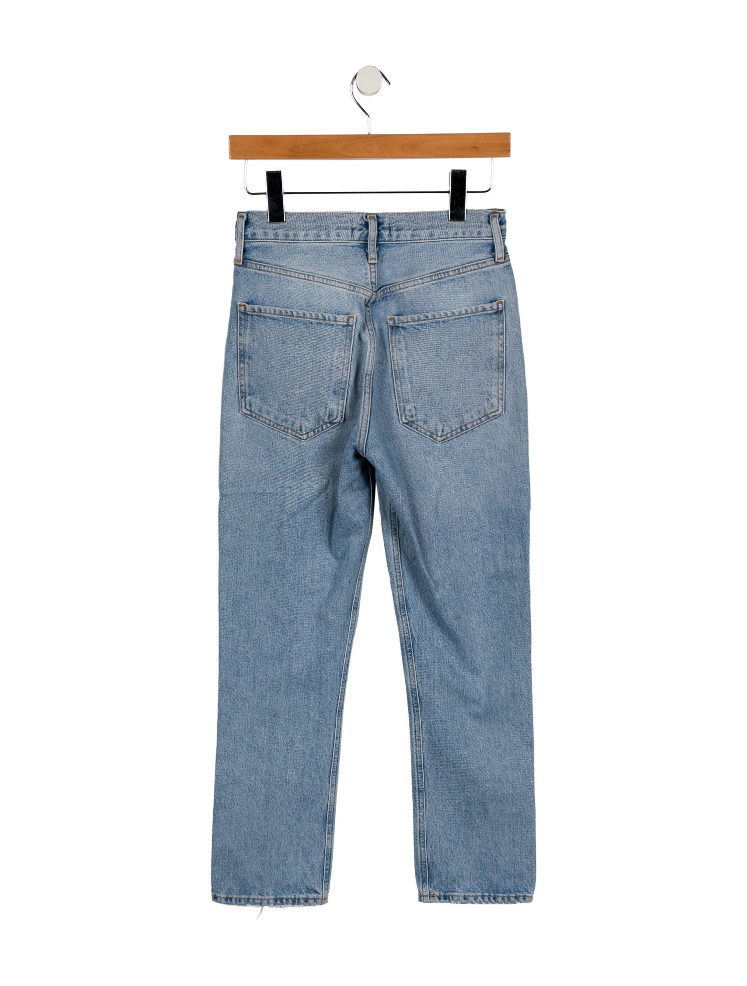 AGOLDE Low-Rise Skinny Leg Jeans