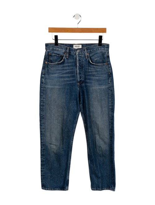 AGOLDE High-Rise Straight Leg Jeans
