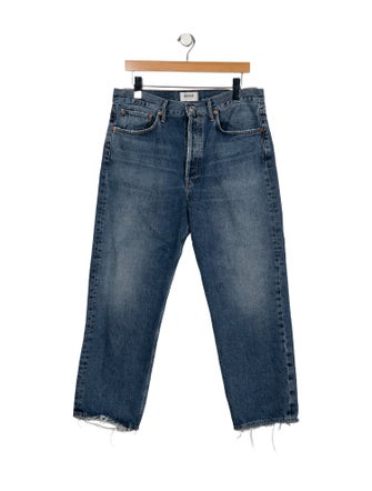 AGOLDE High-Rise Straight Leg Jeans