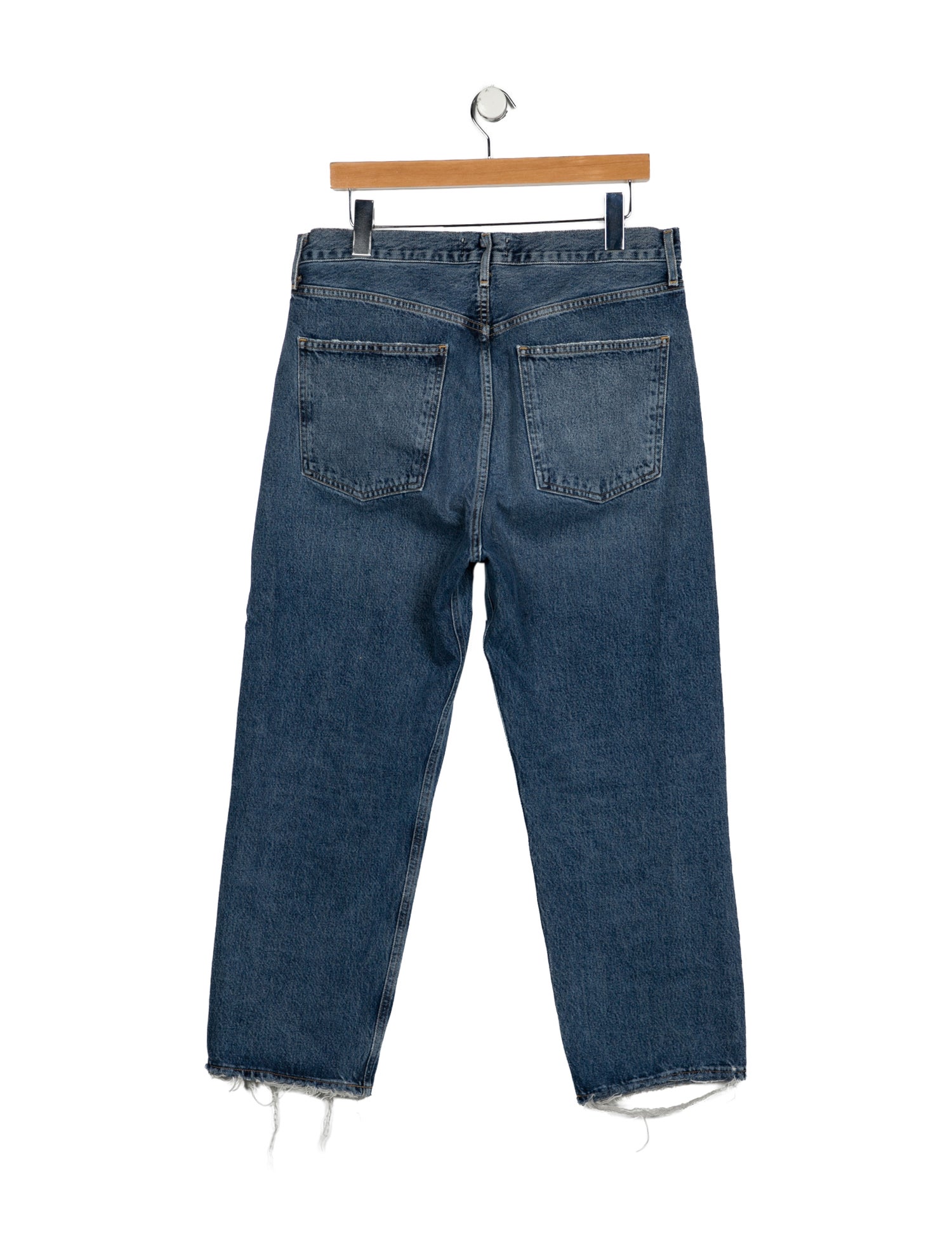 AGOLDE High-Rise Straight Leg Jeans