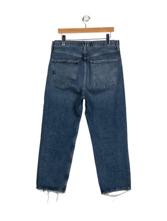 AGOLDE High-Rise Straight Leg Jeans