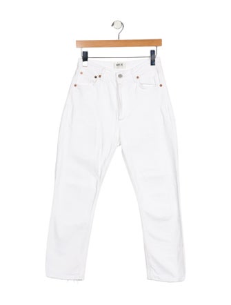 AGOLDE Mid-Rise Straight Leg Jeans
