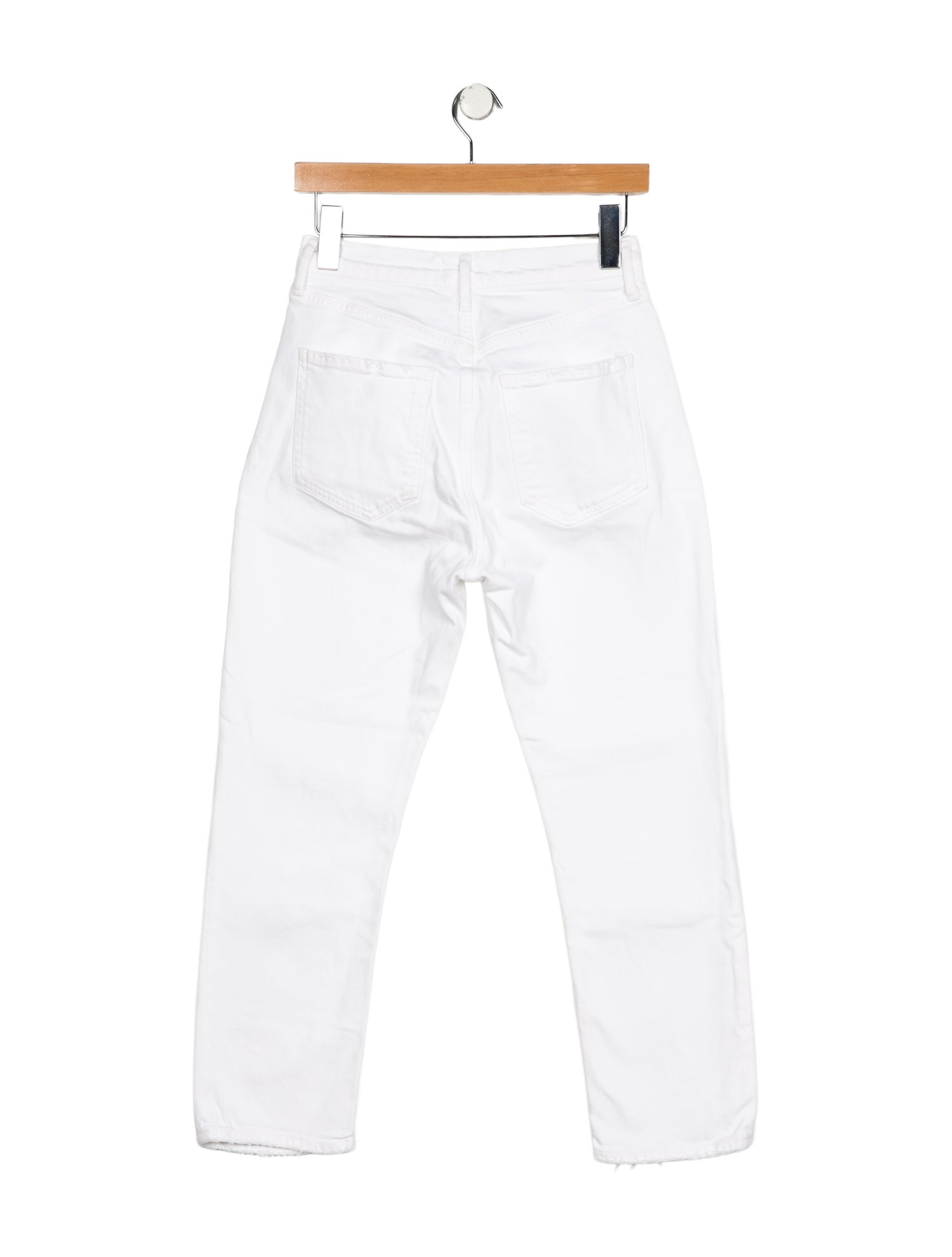 AGOLDE Mid-Rise Straight Leg Jeans