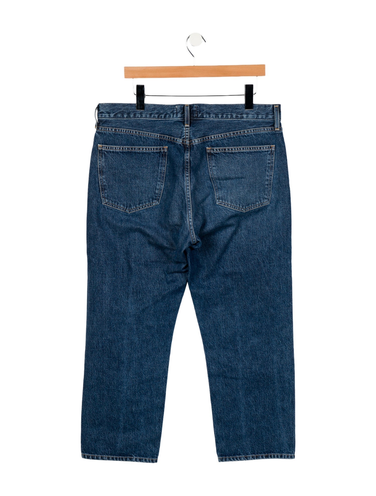 AGOLDE Mid-Rise Wide Leg Jeans