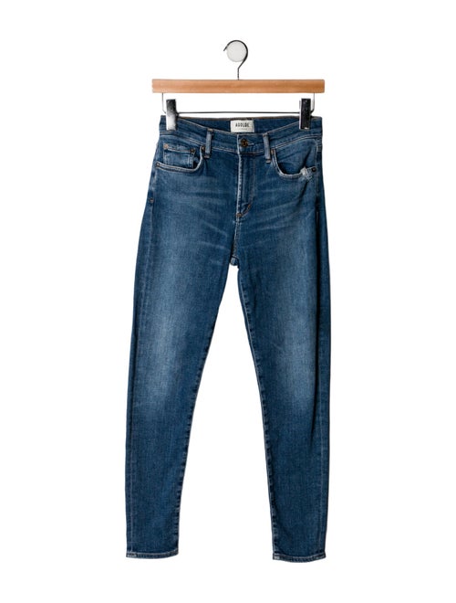 AGOLDE Mid-Rise Skinny Leg Jeans