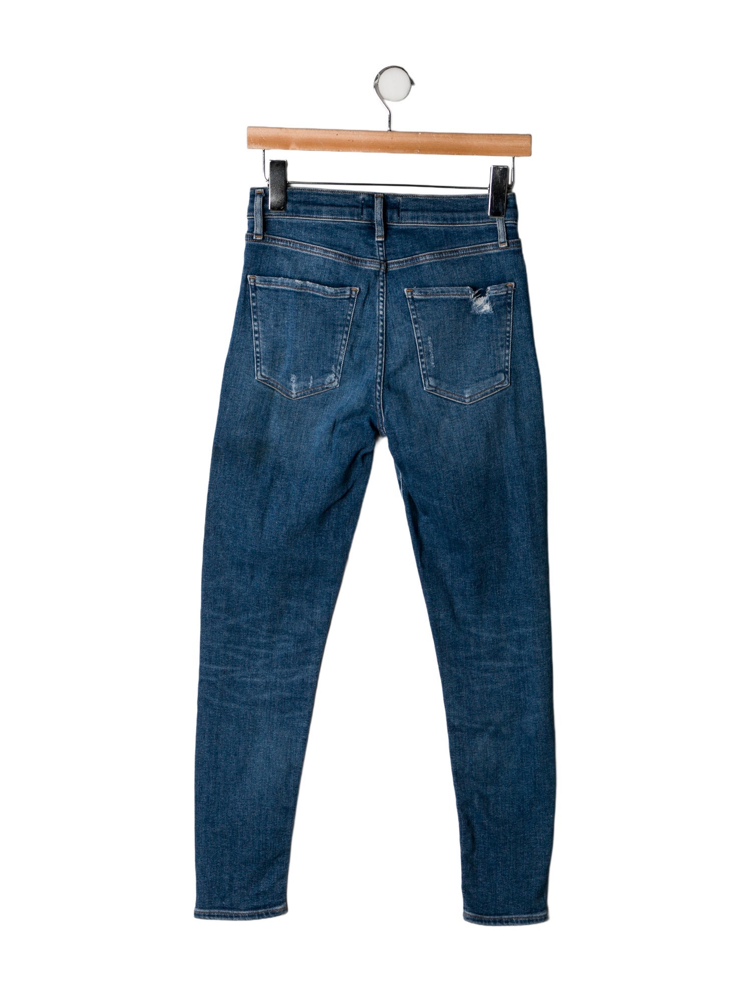 AGOLDE Mid-Rise Skinny Leg Jeans
