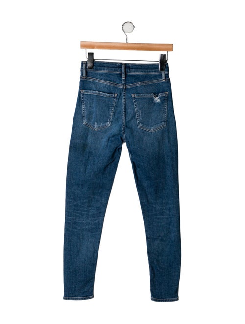 AGOLDE Mid-Rise Skinny Leg Jeans