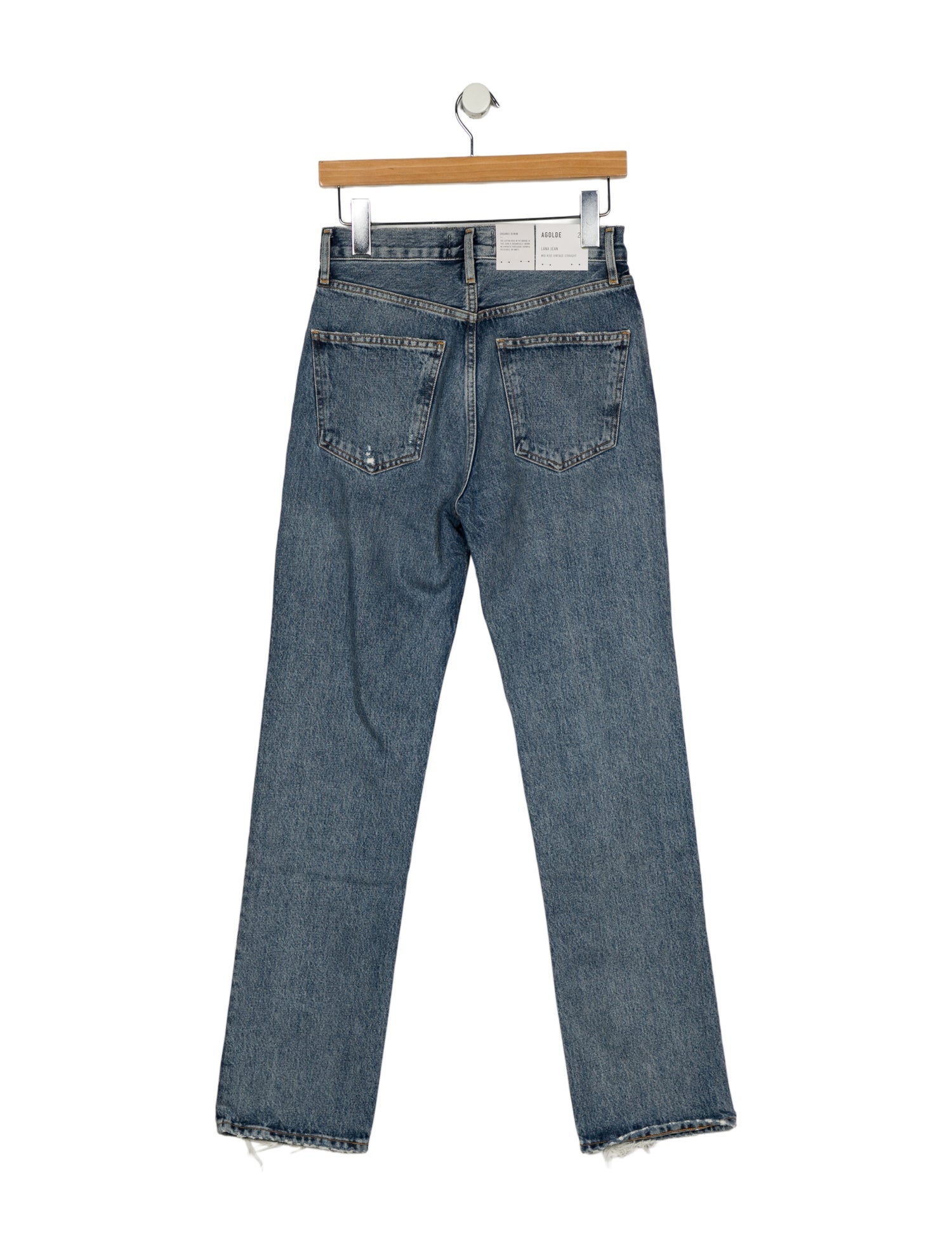 AGOLDE High-Rise Straight Leg Jeans w/ Tags