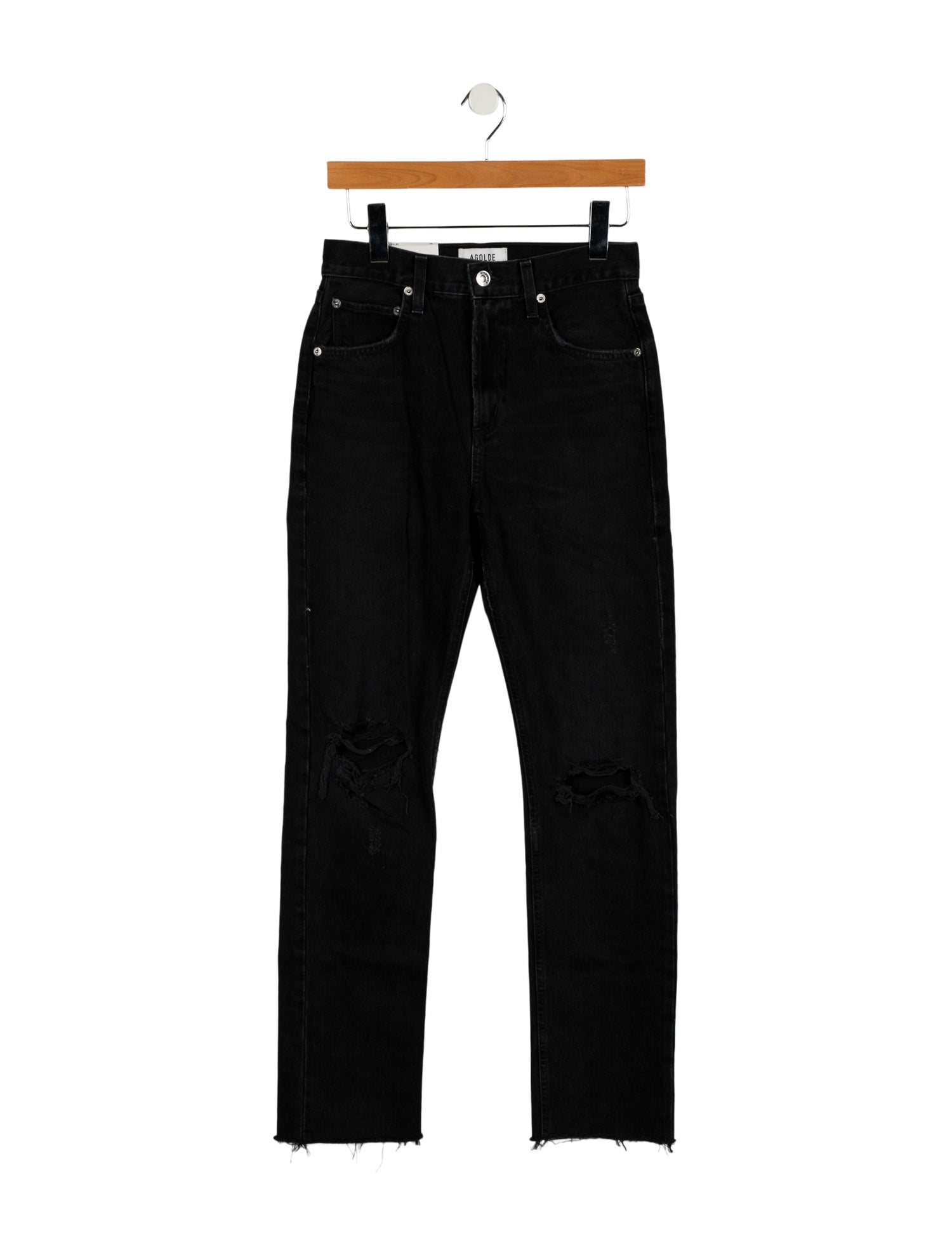 AGOLDE High-Rise Straight Leg Jeans
